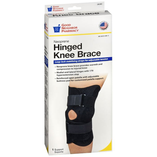 Good Neighbor Pharmacy Neoprene Hinged Knee Brace Small/Medium 1ct