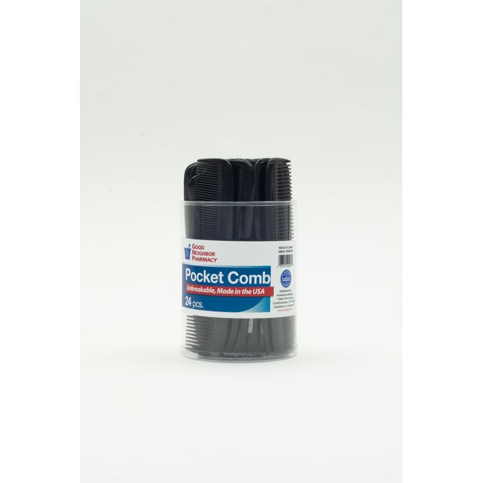 Good Neighbor Pharmacy Pocket Comb Tub 24ct