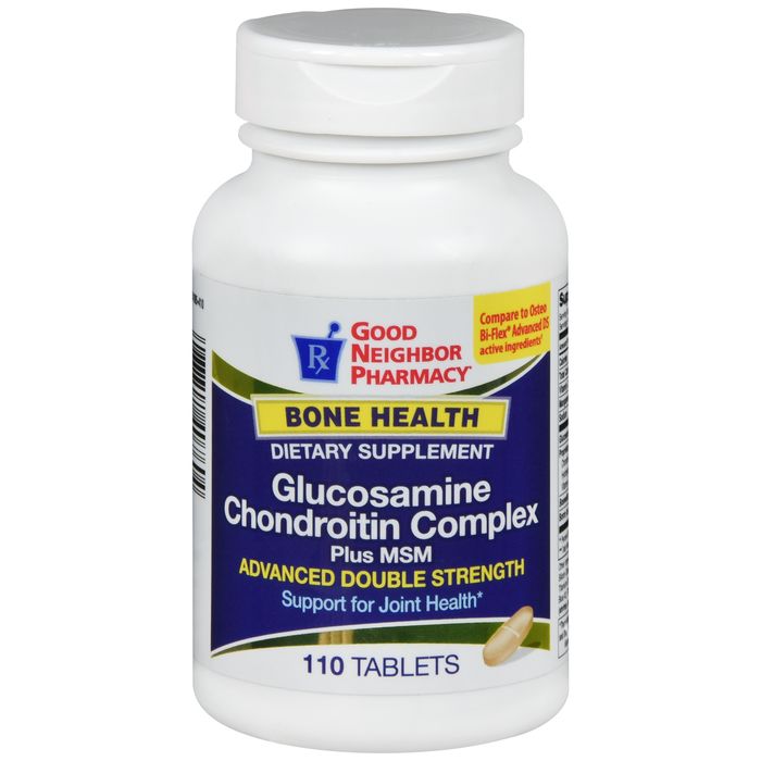 Good Neighbor Pharmacy GNP Glucosamine Chondroitin Advanced DS 110 Tabs