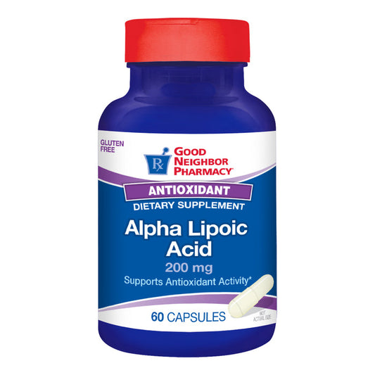 Good Neighbor Pharmacy Alpha Lipoic Acid 200mg Capsules 60ct