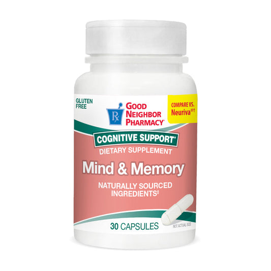 Good Neighbor Pharmacy Mind & Memory Brain Support Capsules 30ct