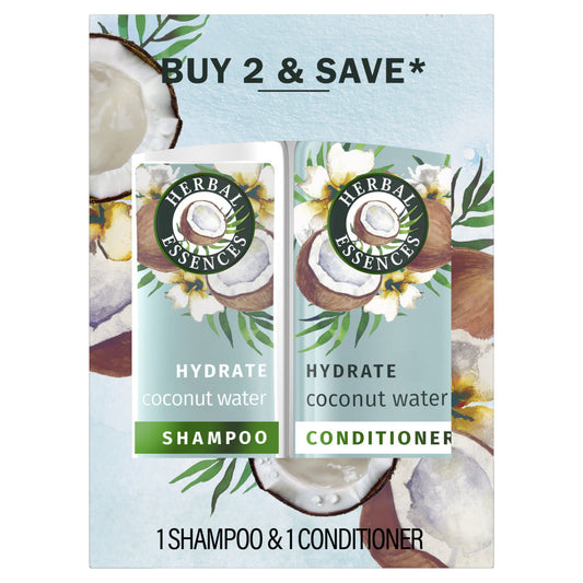 Herbal Essences Classic Hydrate - Coconut Water & Jasmine Moisturizing Shampoo A