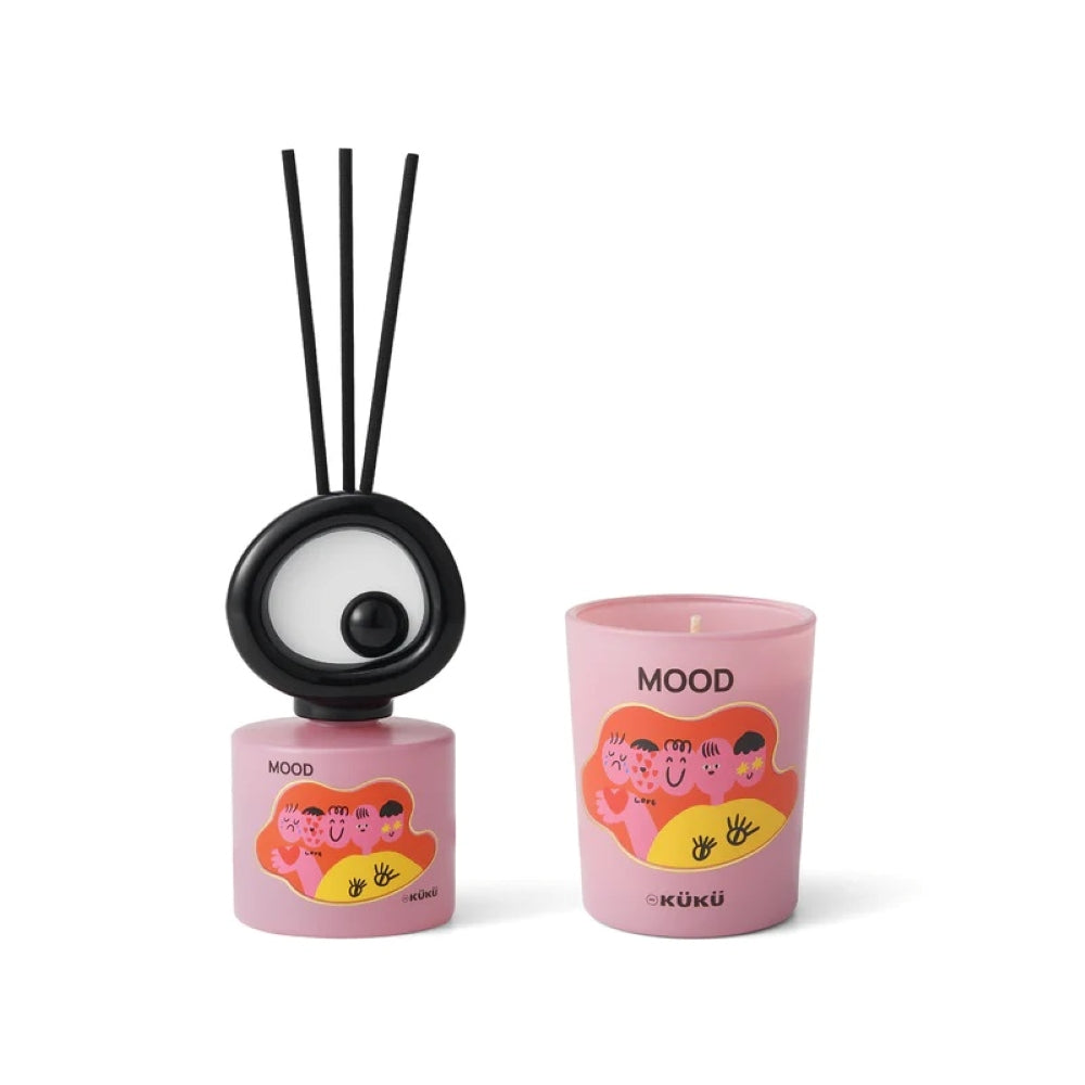 Big Eye Scented Candle & Fragrance Diffuser - Mood (Tomato Leaves)