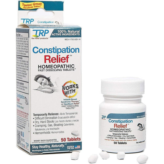 The Relief Products Constipation Fast Dissolving Tablets