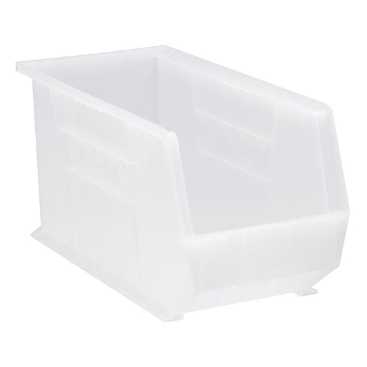 Quantum Storage Ultra Series Stack And Hang 7 Gal. Bin In Clear