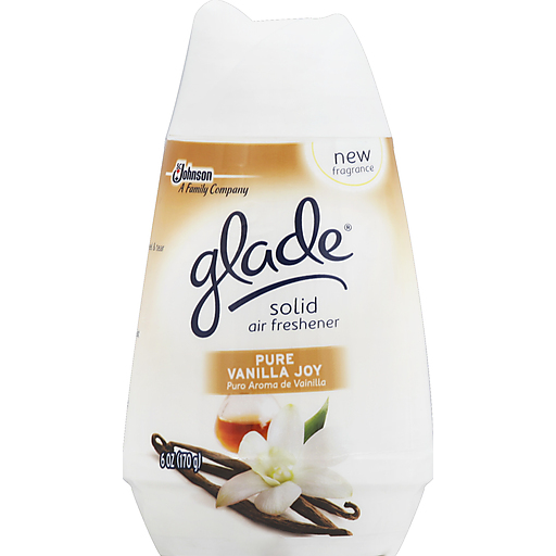Glade Solid Air Freshener, French Vanilla 6 Oz