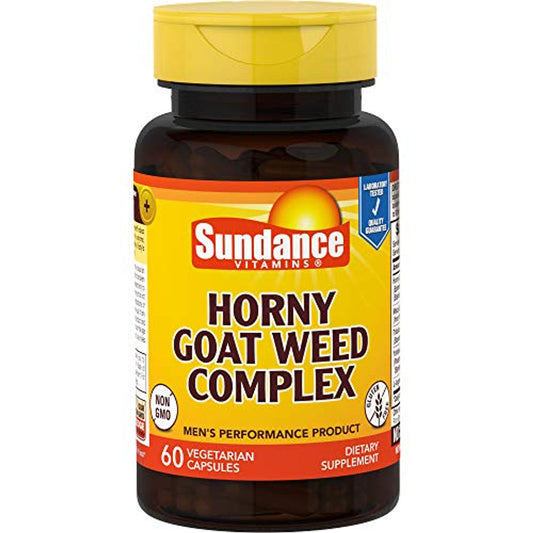 Sundance Vitamins Horny Goat Weed Complex - 60 Capsules