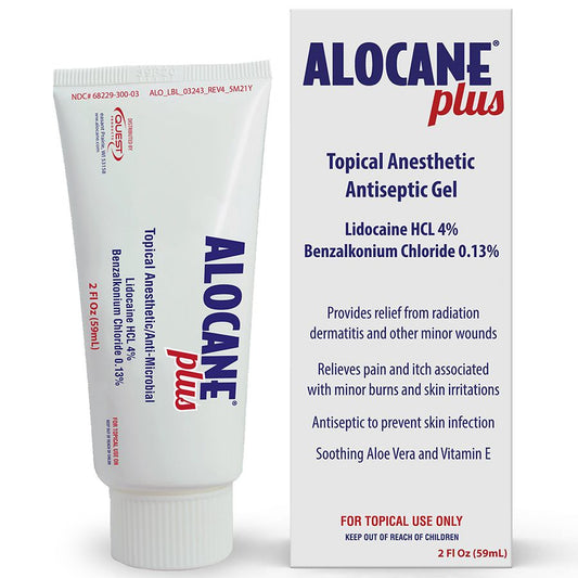 Alocane Plus Topical Anesthetic Gel, 2 Oz
