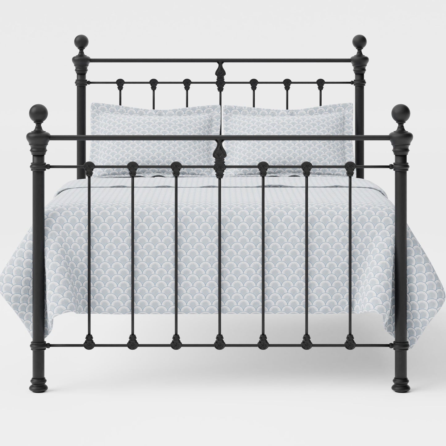 Castile Metal Bed Solo Satin Black