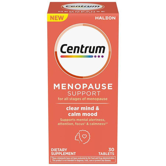 Centrum Menopause Support, Clear Mind & Calm Mood, Tablets