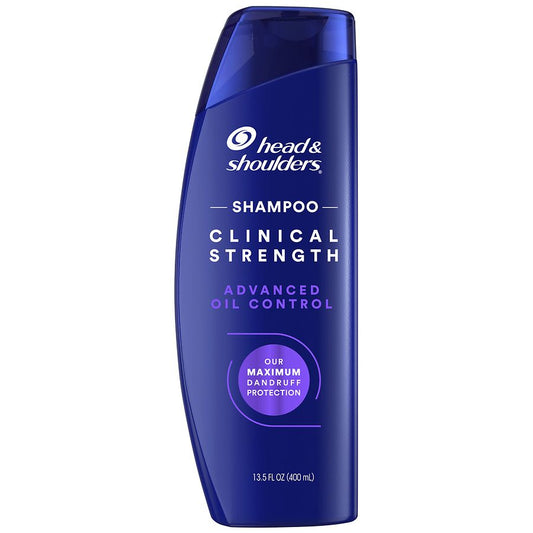Head & Shoulders Clinical Strength Advanced Oil Control Shampoo, For Stubborn Dandruff