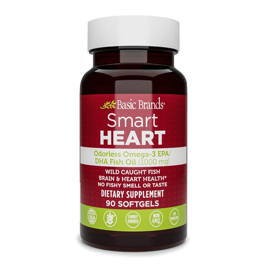 Basic Organics Omega 3 1000mg - 90 Enteric Coated Gelcaps