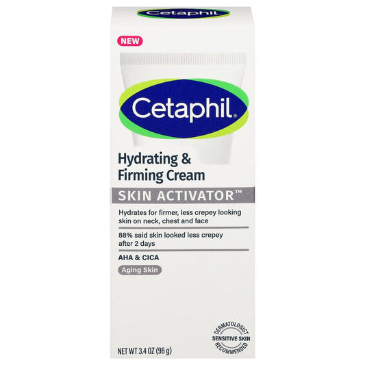 Cetaphil Hydrating & Firming Face Neck & Chest Cream 3.4oz