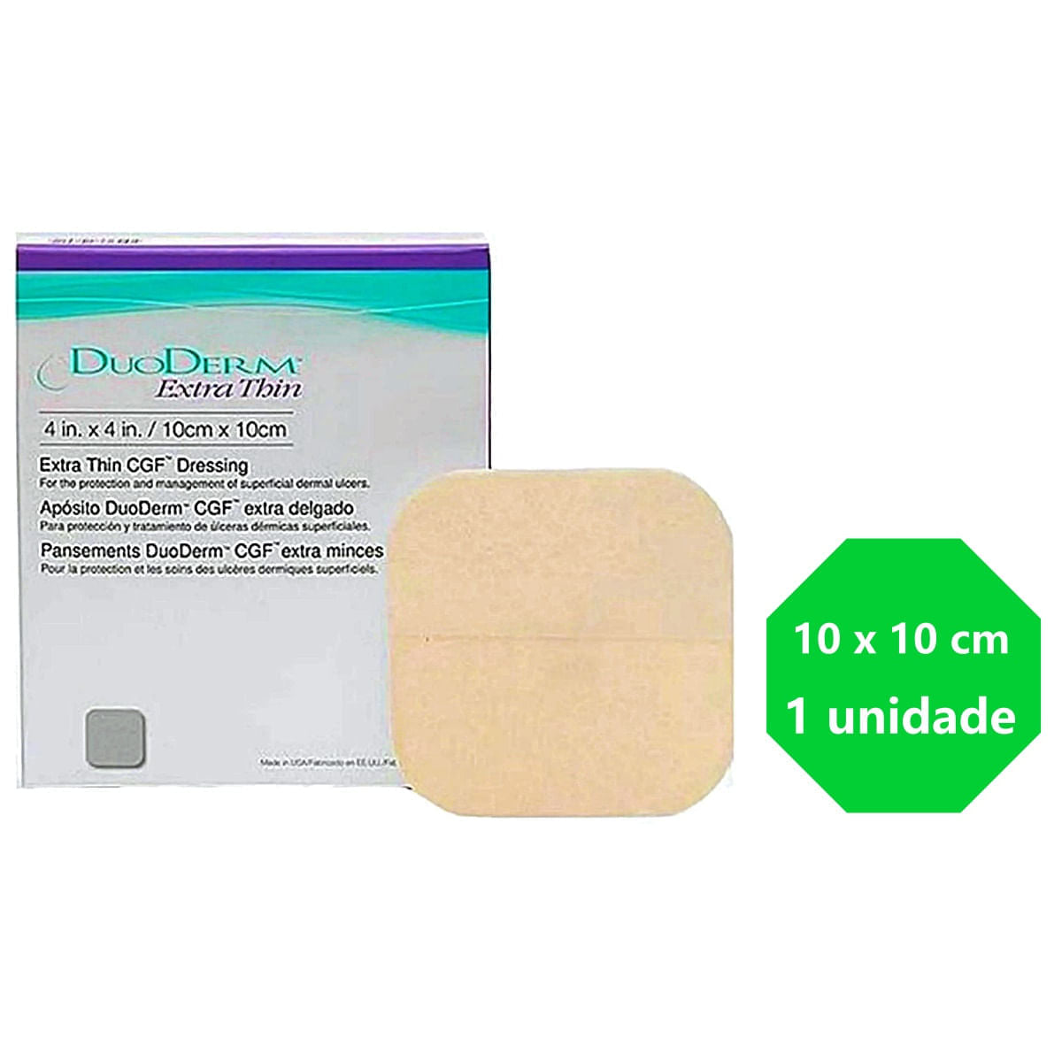 Convatec Duoderm Extra Thin Cgf Hydrocolloid Dressing