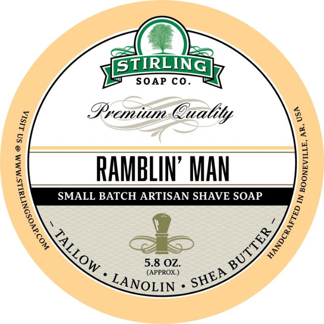 Stirling Soap Co. Ramblin' Man Shaving Collection