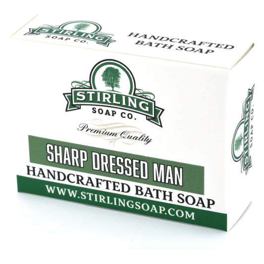 Stirling Soap Co. Sharp Dressed Man Bath Soap 5.5 Oz