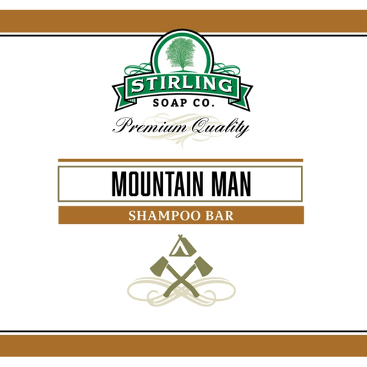 Stirling Soap Co. Mountain Man Shampoo Bar 3.8 Oz
