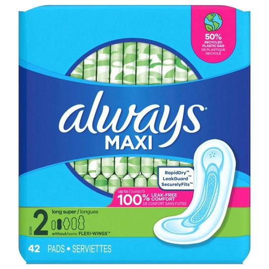 Always Maxi Long Super Size 2 Pads