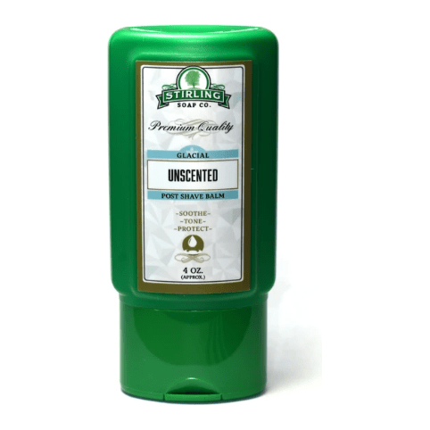 Stirling Soap Co. Glacial - Unscented Post Shave Balm 4 Oz