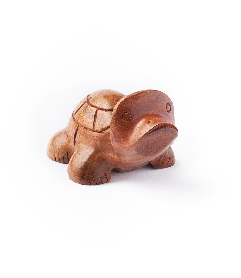 Turtle Eyeglasses Holder/Stand - Hand Carved Indian Rosewood - Osadia Concept Store
