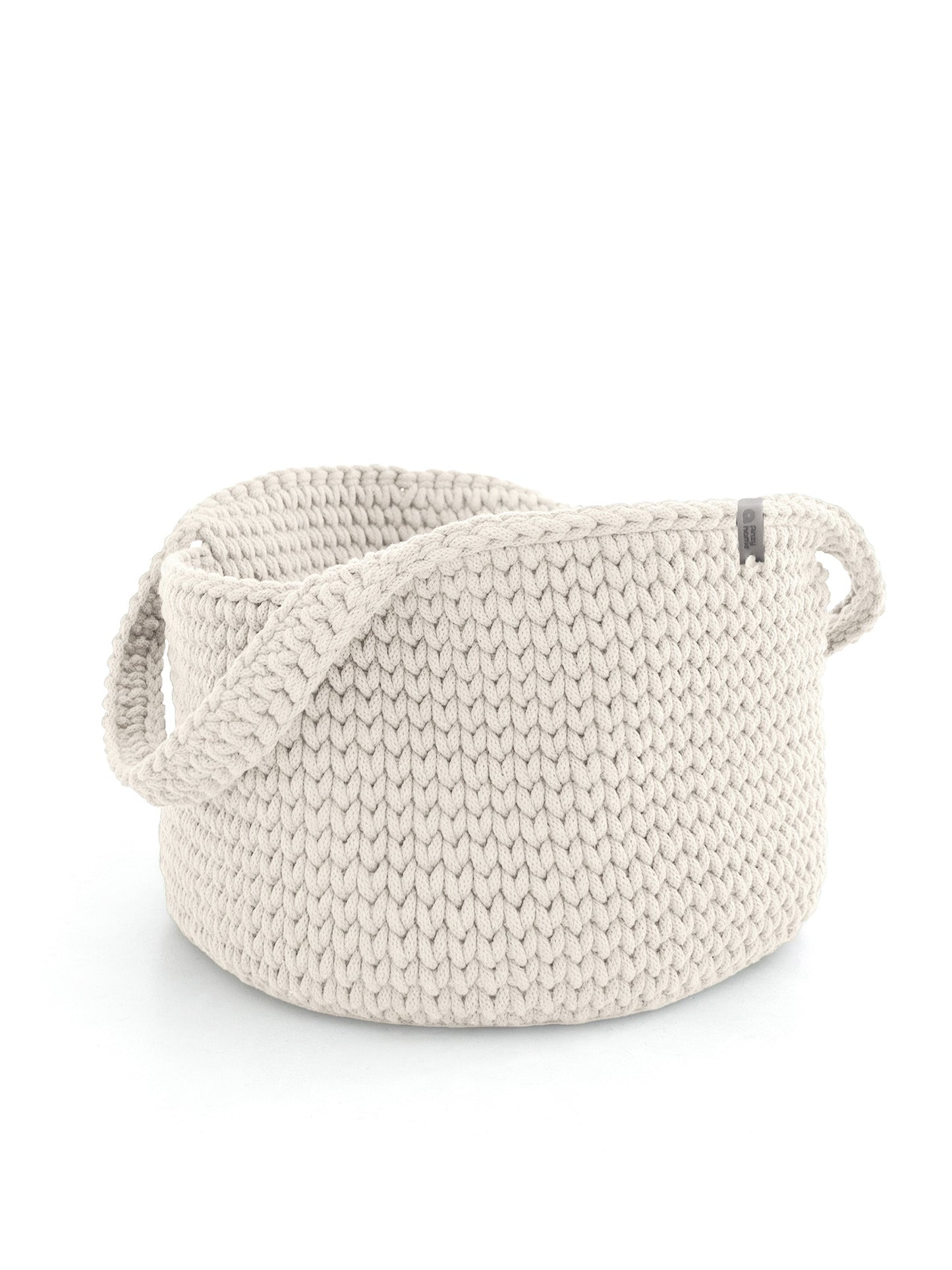 Basket Round with Handles