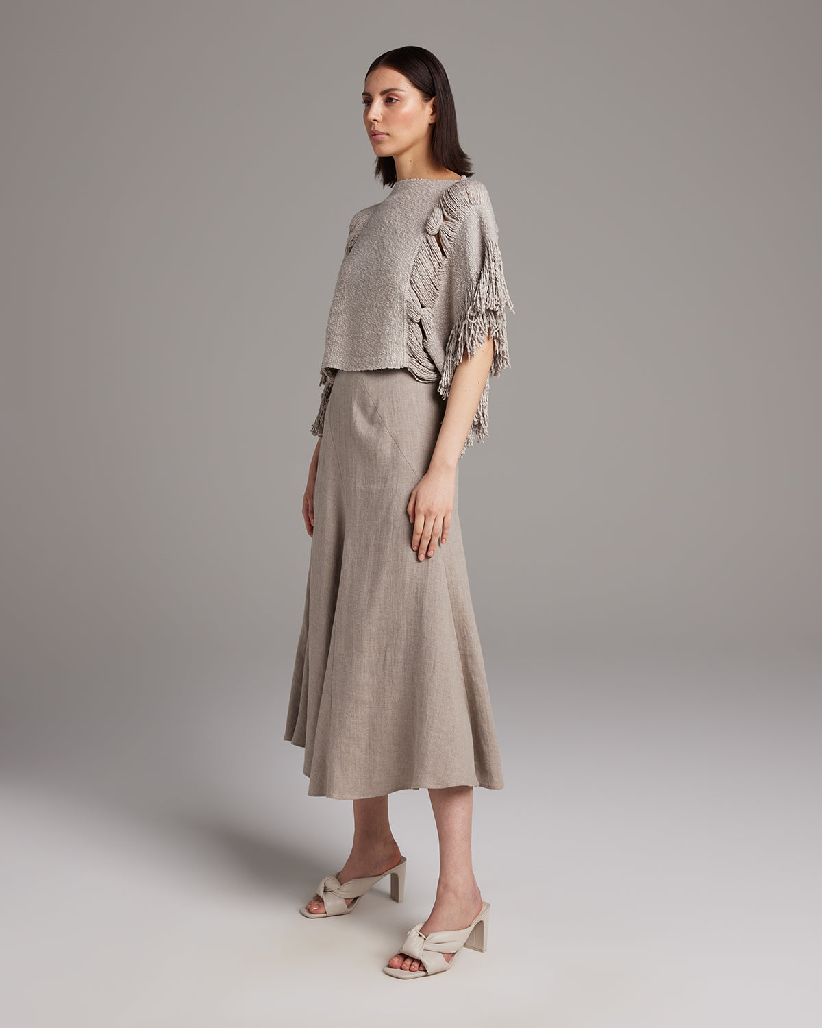 Lace Fringe Crop Top