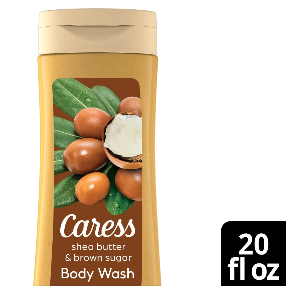 Caress Body Wash Shea Butter & Brown Sugar 20 Fl Oz