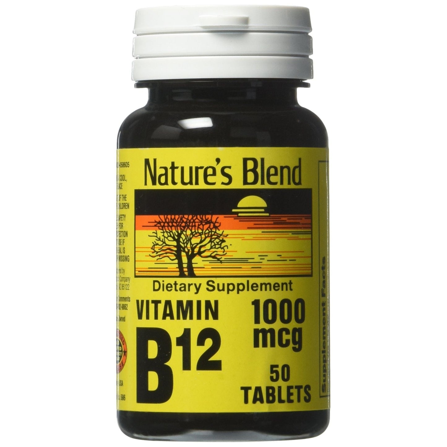 Nature's Blend Vitamin B12 1000 Mcg Tablets