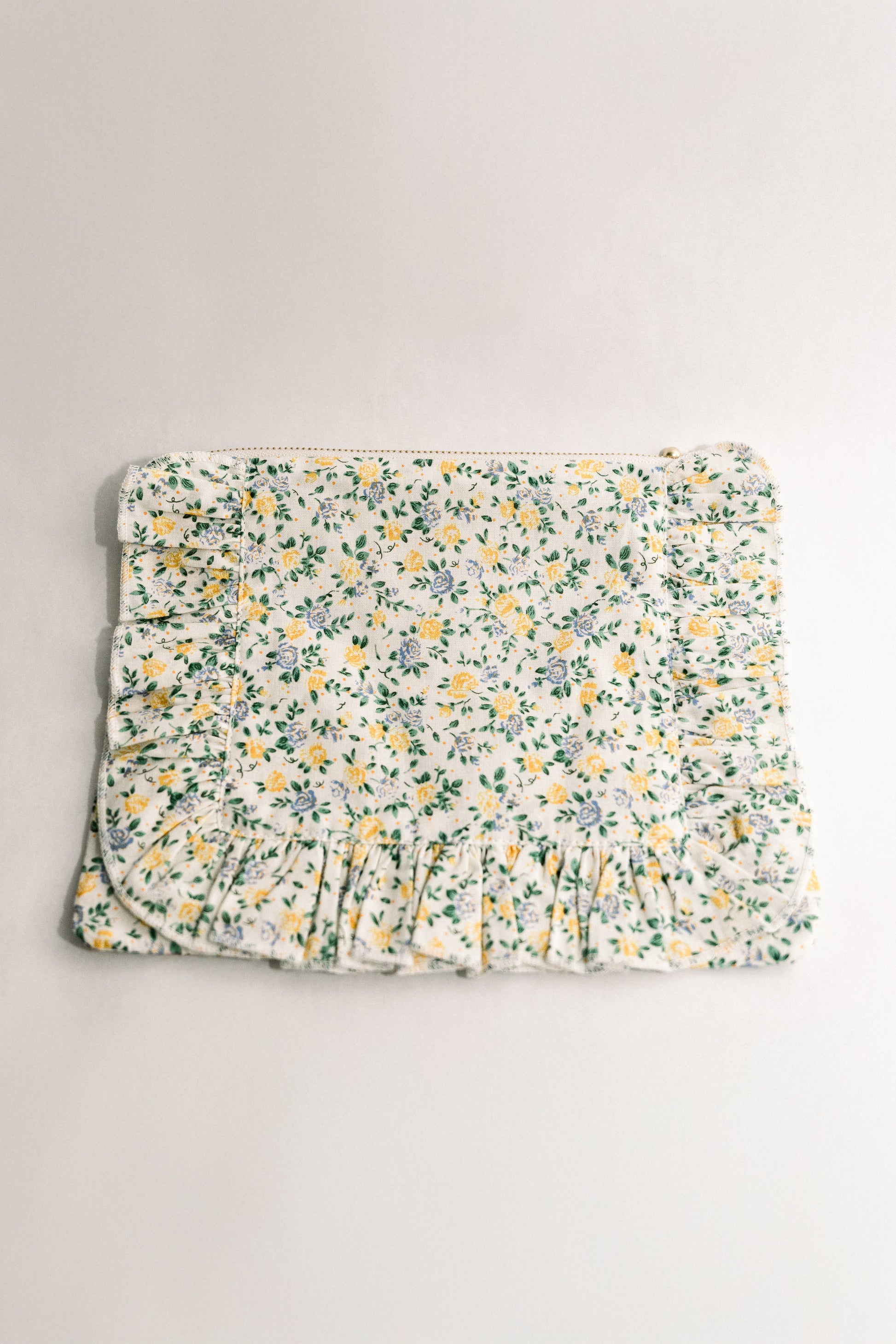 Vintage-Inspired Floral Pouch- Honeysuckle Blooms - Osadia Concept Store