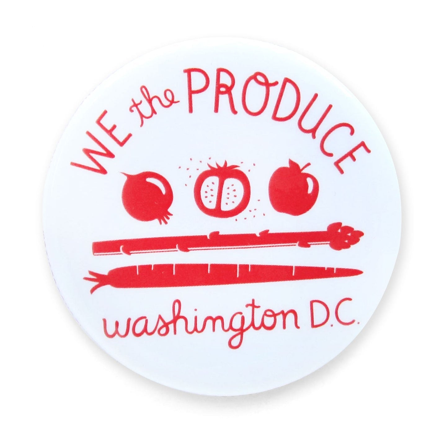We the Produce DC Flag Magnet