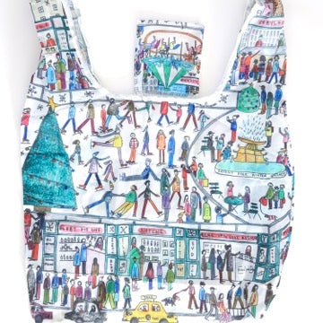 Bryant Park Winter Village Reusable Shopping Bag