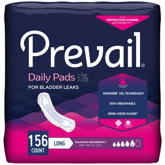 Prevail Pads, Maximum Absorbency, Long Length