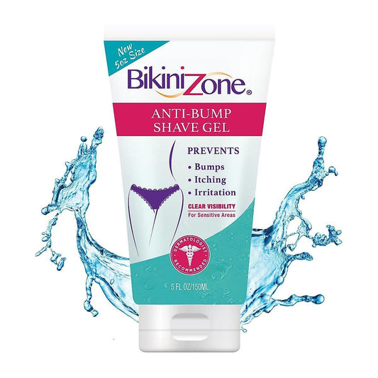 Bikini Zone Anti-Bumps Shave Gel - 4 Fl Oz