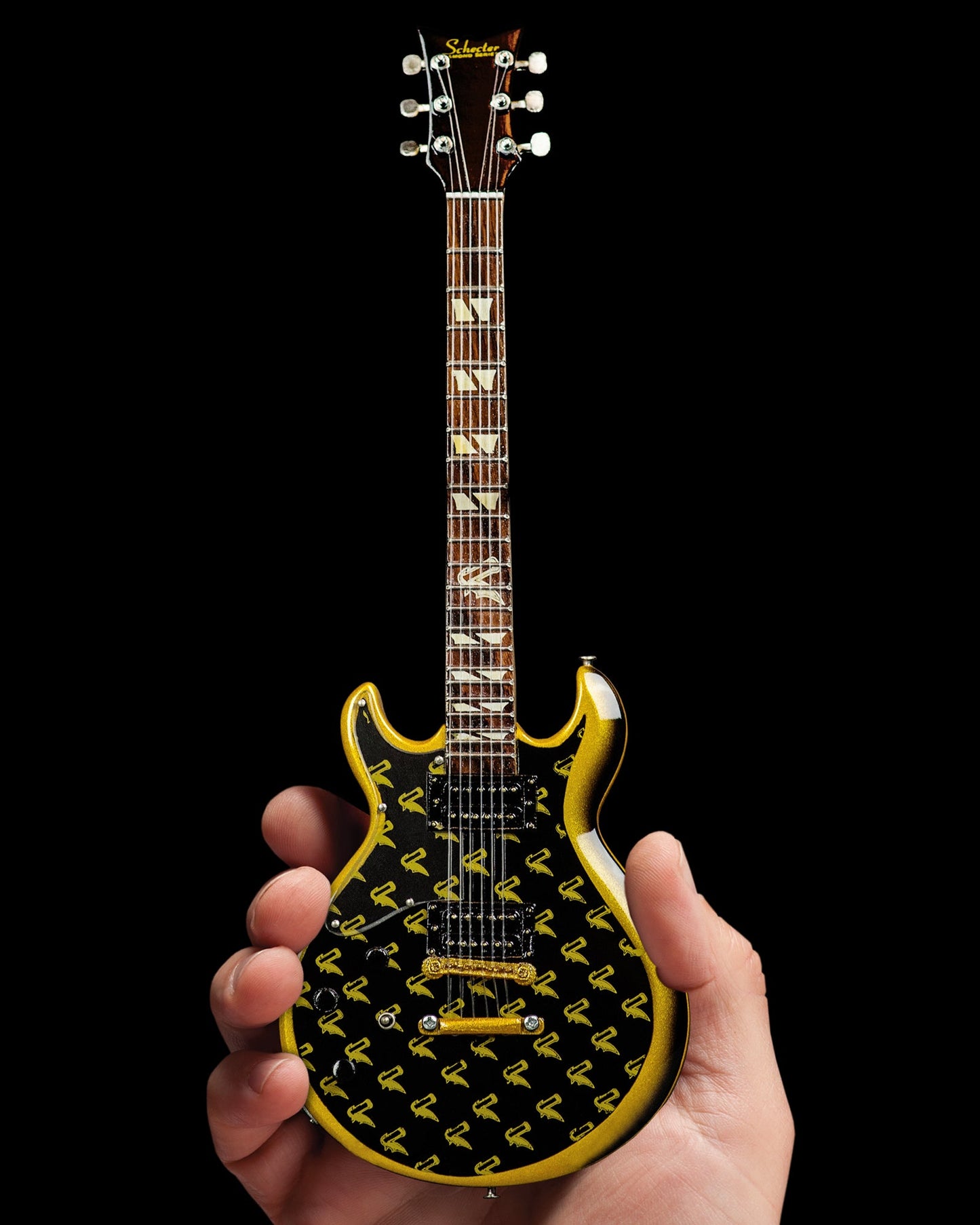 Officially Licensed Zacky Vengeance Blade Schecter Mini Guitar from Avenged Sevenfold
