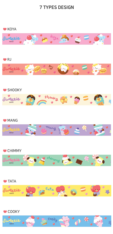 BTS x BT21 Minini Sweetie Neck Strap