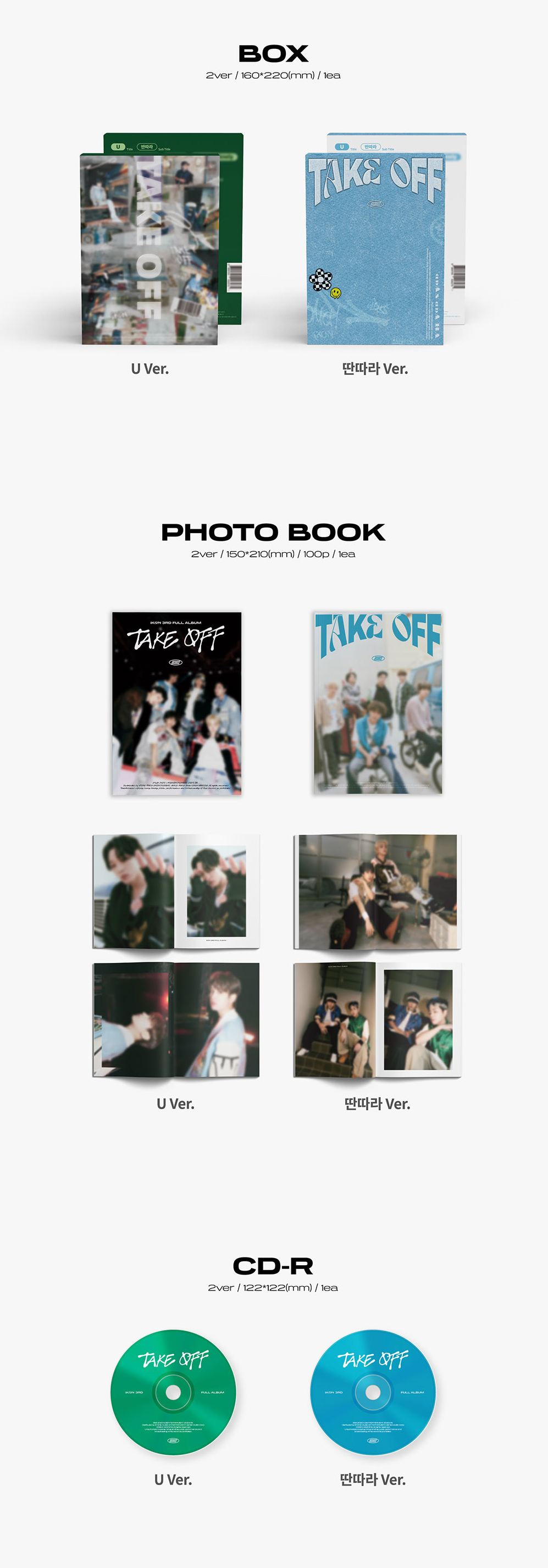 iKON 3rd Full Album - Take Off