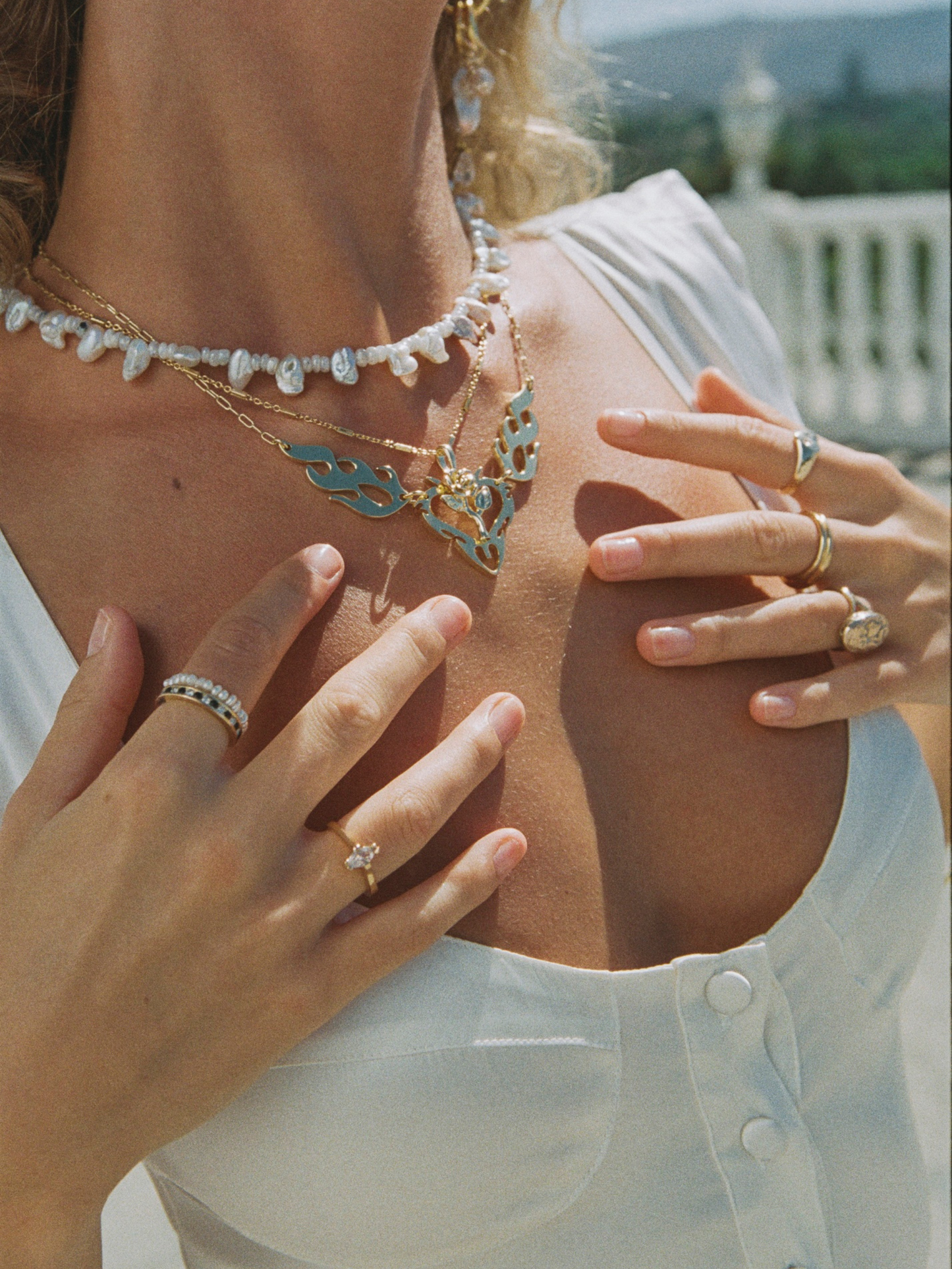 The Baby Rose Necklace