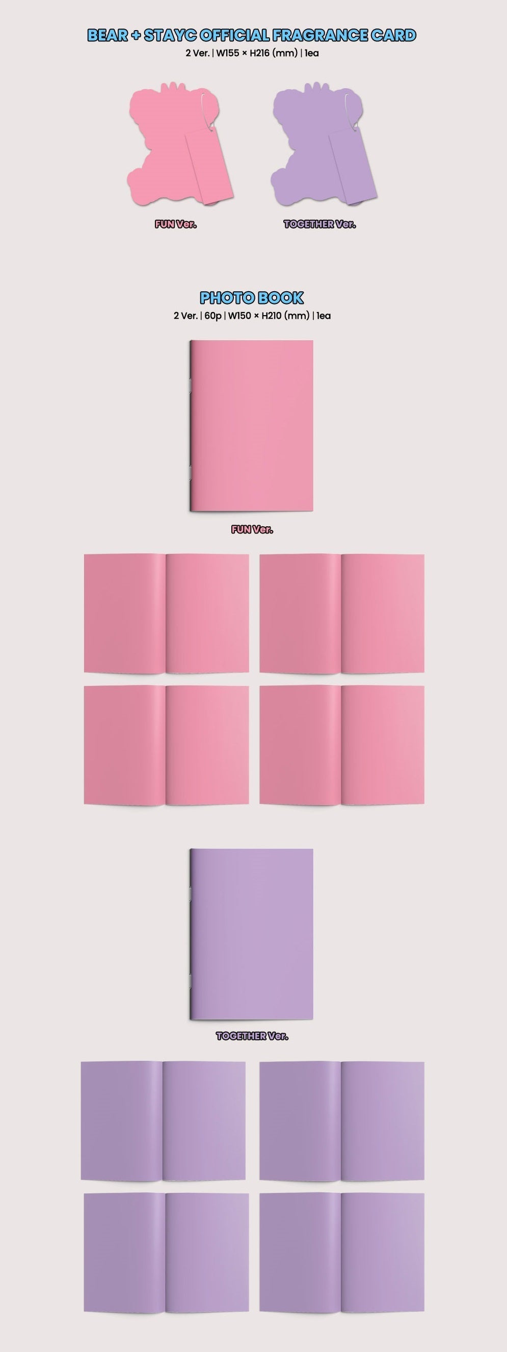 Stayc 4th Single Album - Teddy Bear