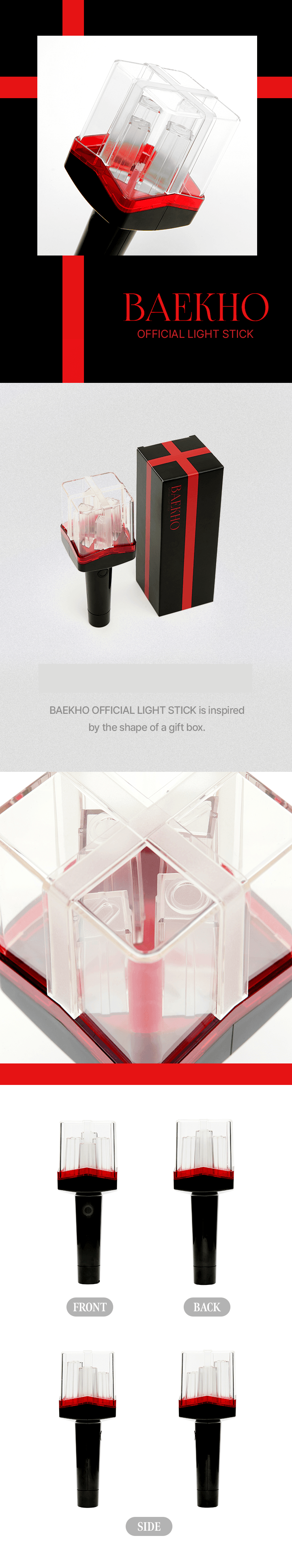 Baekho - Official Light Stick