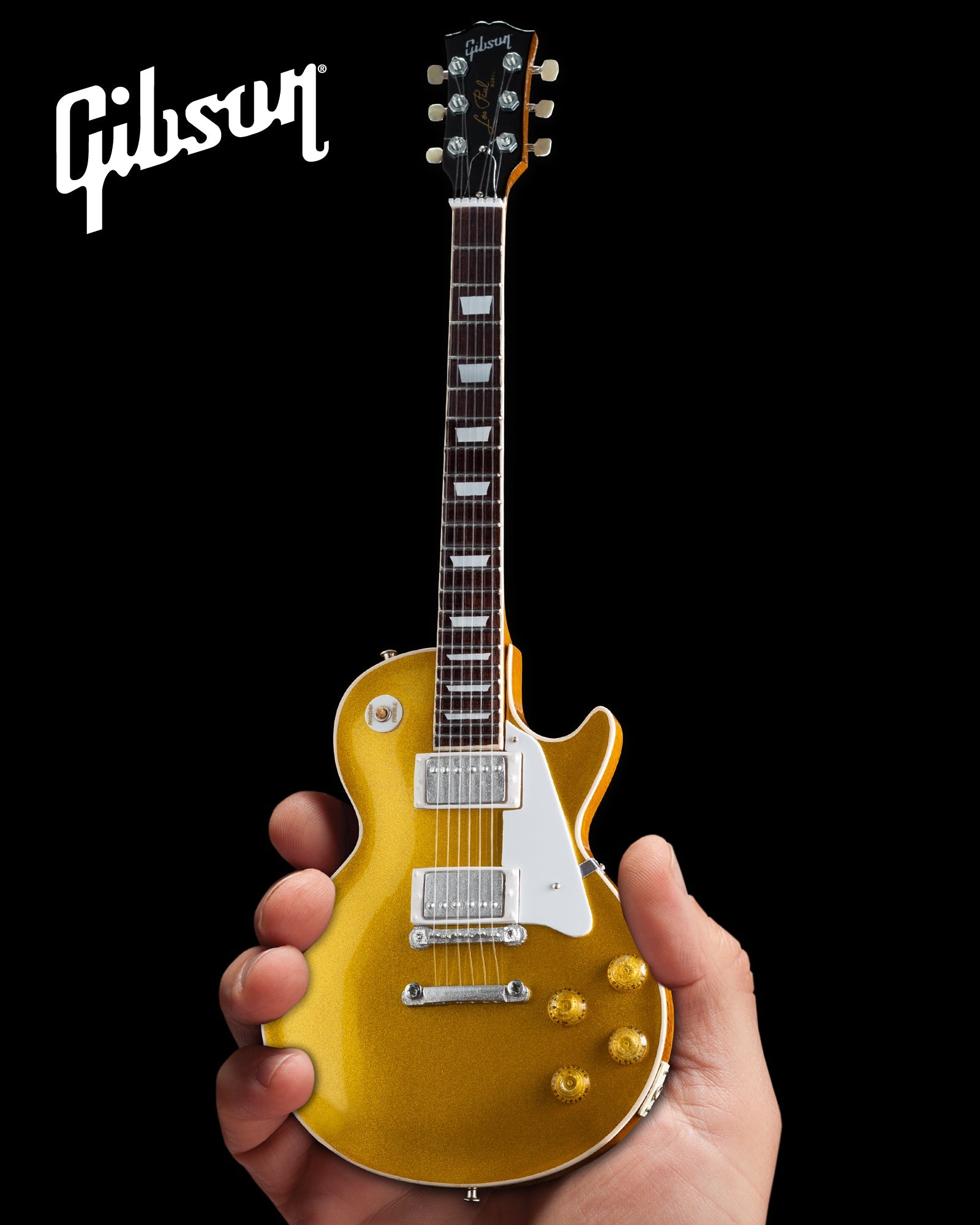 Gibson 1957 Les Paul Gold Top 1:4 Scale Mini Guitar Model - Osadia Concept Store