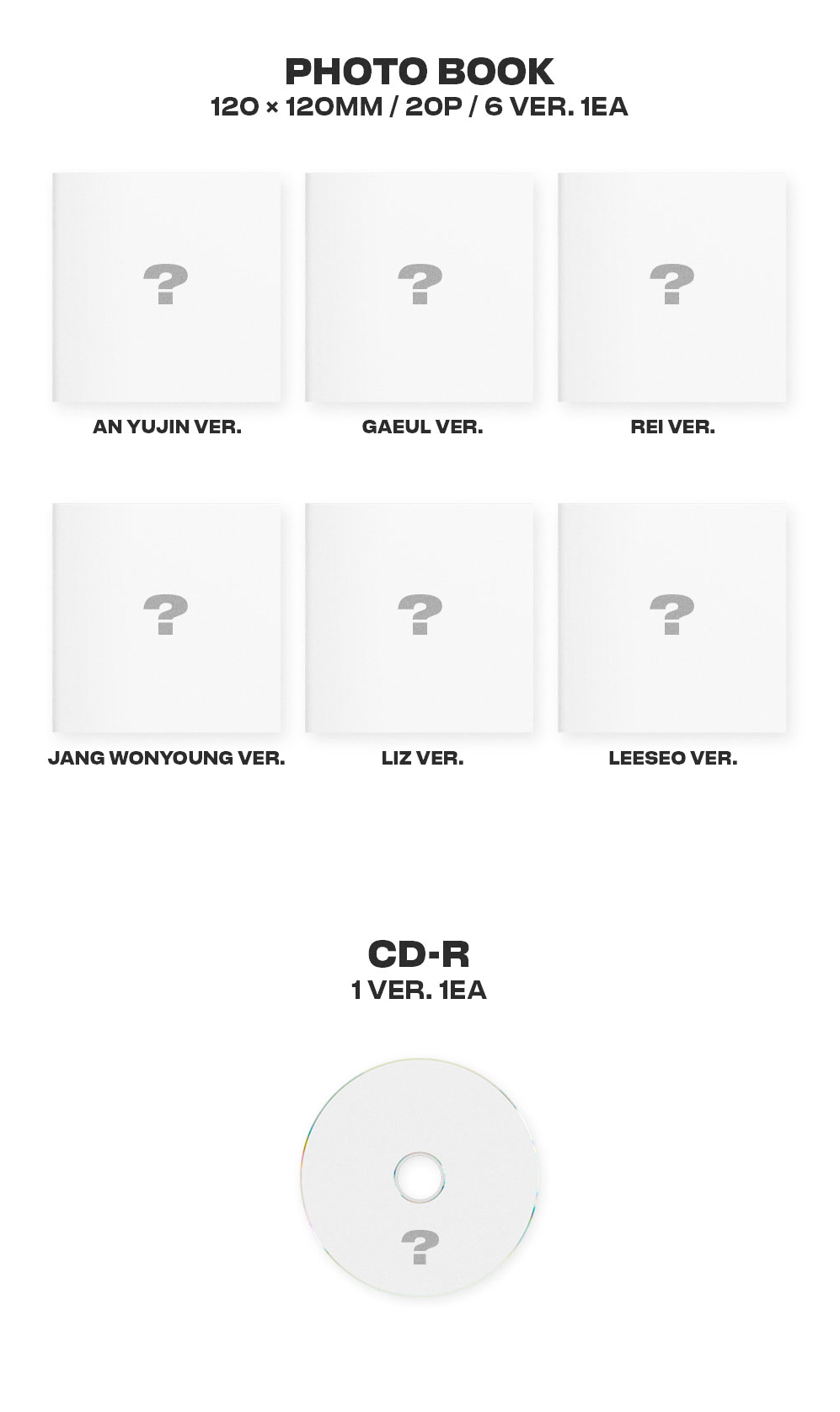 IVE - 1st Full Album - I'Ve IVE (Jewel Version)