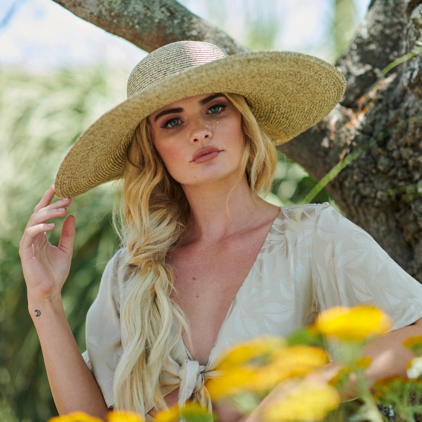 Women's Ultrabraid Back Knot Floppy Hat