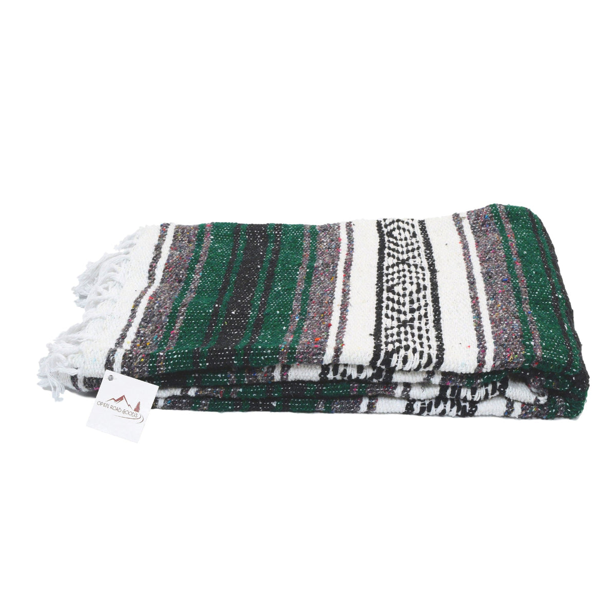 Green Mexican Falsa Yoga Blanket