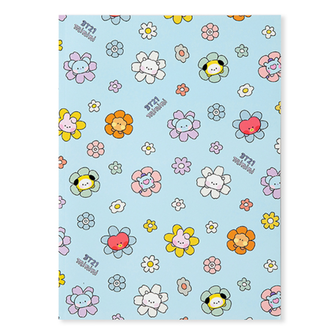 BTS x BT21 New Semester Line Note