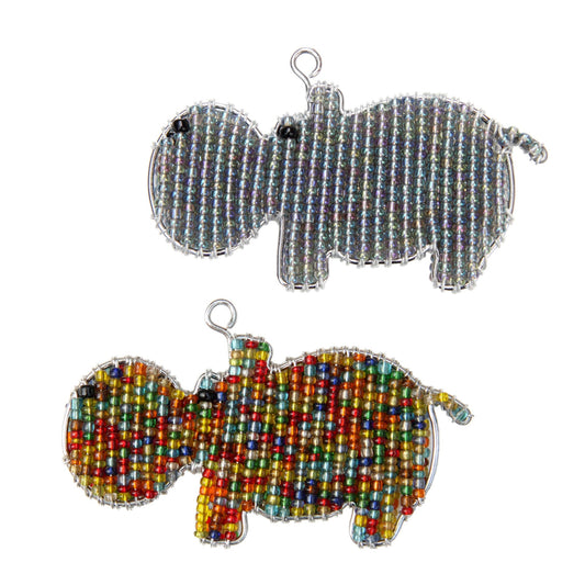 Hippo Keyring (Set of 6) - Osadia Concept Store