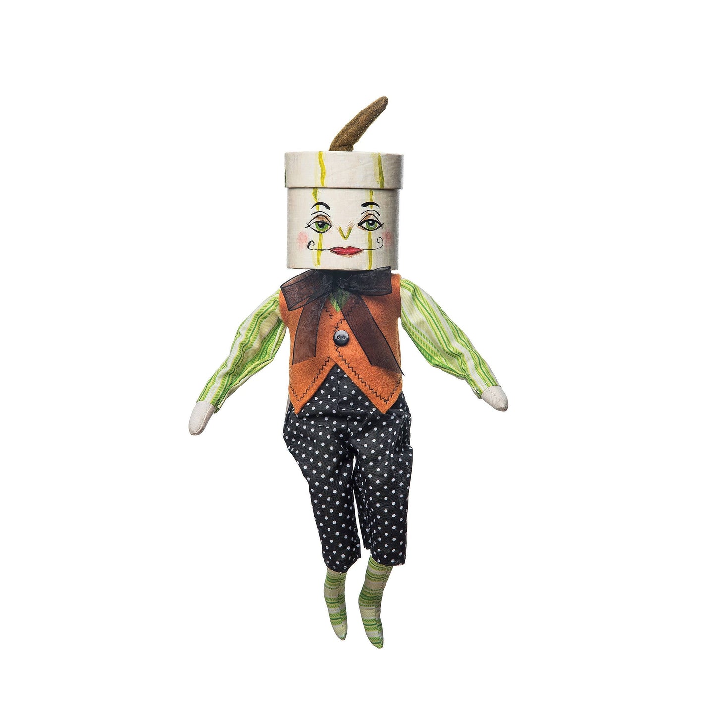 Slim Tim Gathered Traditions Box Head Art Doll - Osadia Concept Store