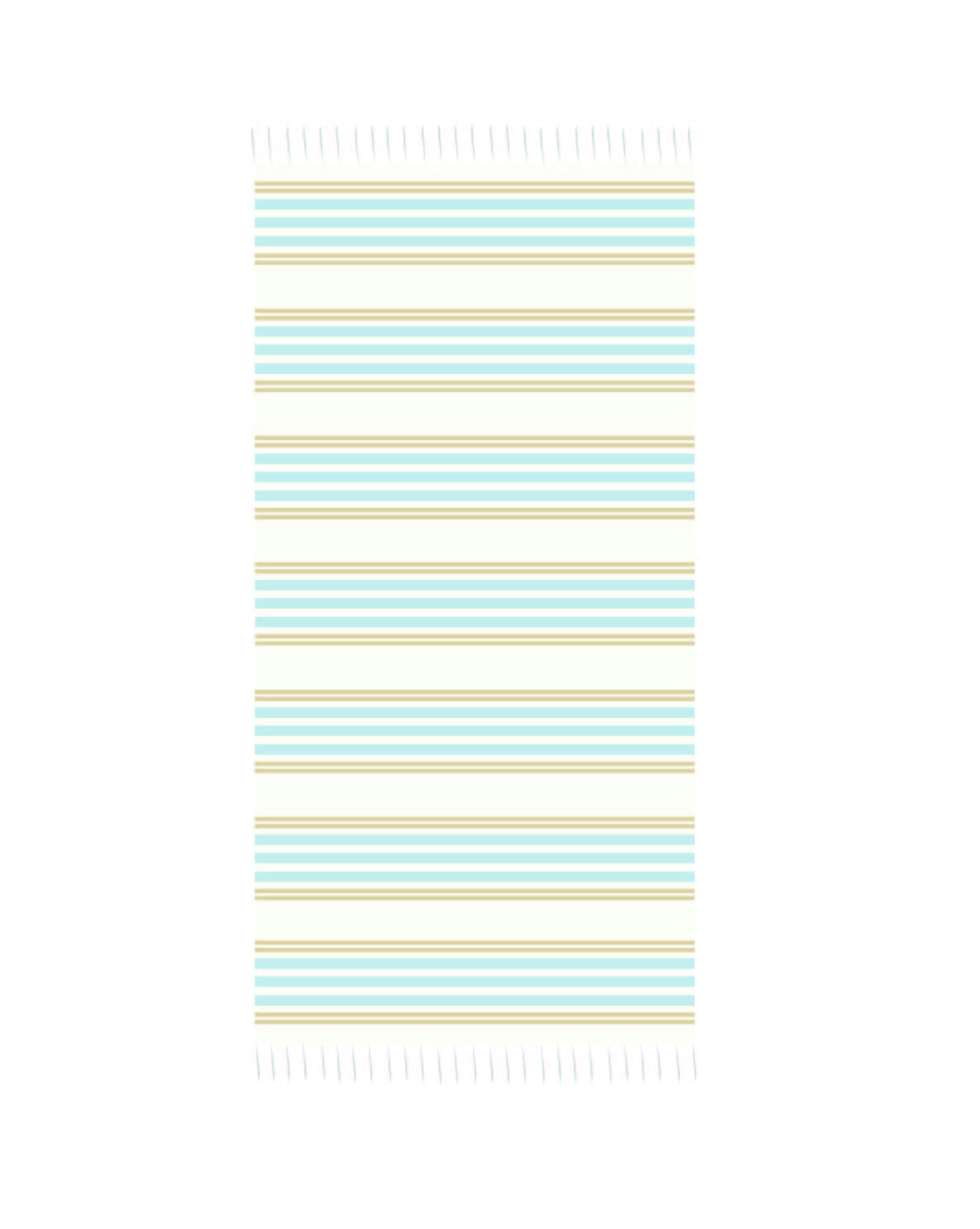 Others Handloom Towel Blue/Yellow