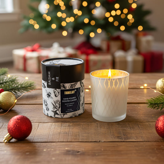 Balsam & Fir Holiday/Christmas Glow Candle