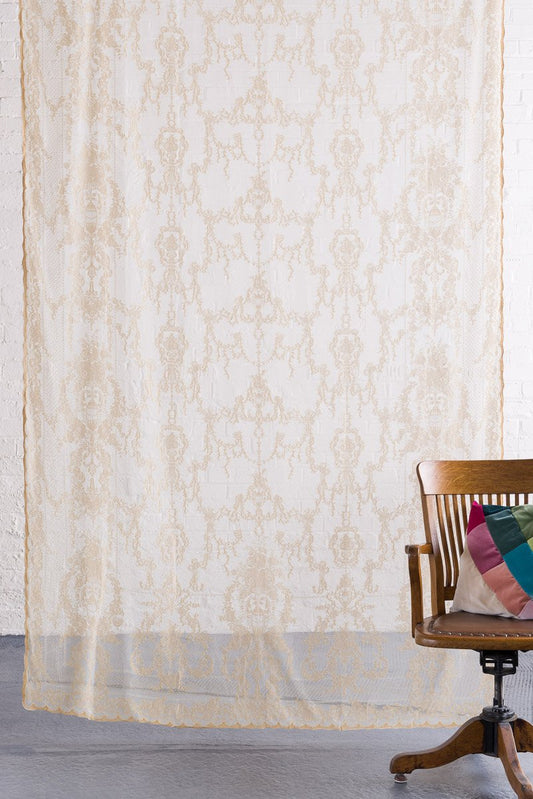 Premium Sheer Panels: The Linda - Gold