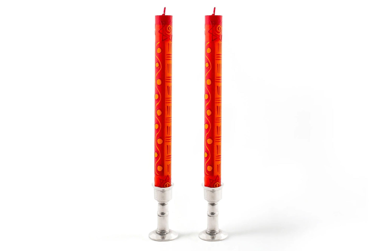 African Sunset Painted Candles - SALE!